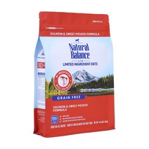 내추럴발란스 어덜트 LID 연어&고구마 강아지 건식사료, 고구마, 3kg, 3개