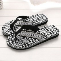 블루투스 스피커 우퍼 2023 Summer Men Flip Flops Beach Sandals Non-Slip Casual Flat Shoes Slippers Indoor Hous, 40(250mm), Black
