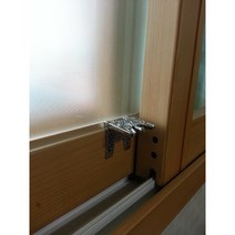 [둥지산업] 창문 빗장걸이 (창살없는 방범창) 8개세트, 상세 설명 참조