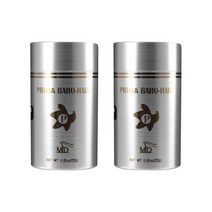 천연 레이온사 바로헤어 남자 여자 정수리 흑채 23g, 다크브라운X2개