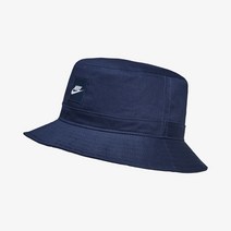 국내매장용 나이키 스포츠웨어 퓨추라 코어 남여공용 버킷 햇 옵시디언/시더 네이비 CK5324-451 스포츠 모자