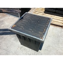 맨홀뚜껑(오수/뚜껑만/폭31~80cm/41800원부터): 규격을 잘 선택해서 주문하세요 차량용 주철 교체 트렌치 사각맨홀