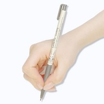 0.38mm 캐릭터 볼펜 학생 고시생 회사원 볼팬 12개입, 본상품선택, 오렌지 12입