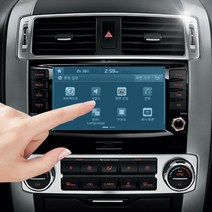 포원 더뉴 모하비 순정 8인치 네비 강화유리 필름, 1개