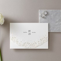 마음닷컴 바른손 청첩장 BH7035 봉투포함, 200매 세트