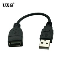 VR 메타버스 가상현실 체험 헤드셋 휴대폰호환 컨트롤러 10CM USB 2.0 연장 짧은 케이블 코드 스마트 TV PS, 02 0.2 메터