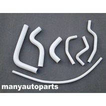 차량 냉각기 호환 부품 실리콘 라디에이터 및 히터 호스 스즈키 짐니/사무라이 SJ413 G13 1.3 JA51 88-98, 06 Black