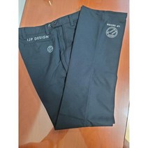 이안폴터 투어 팬츠 골프바지 블랙 28인치 발목로고