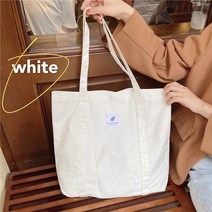 낌유스토어 모든짐을 한번에 심플 캔버스 에코백
