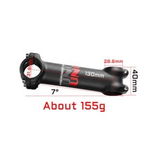 자전거핸들높이조절 롱타입 조절식 익스텐더 핸들높이 연장마운트 uno mtb stems bike stem 17 road stems 31.8mm 산악 자전거 스템 7도 핸들 바, 31.8x130mm 줄기7