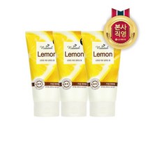 [LG생활건강] 온더바디 더내추럴 산뜻 레몬 클렌징폼120g 3개, 120g