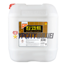 킹코트 18.75L 바닥 광택제 지속력 우수한 타일 바닥 고광택 왁스 코팅제 캉가루, 1