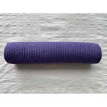 토라의집 경추 원형 목베개, 9cm(베이직), 퍼플, 편백큐브