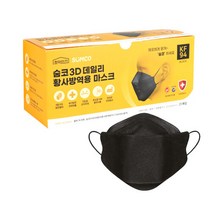 아이정 숨코 KF94 25매 미세먼지 황사마스크 블랙, 단품없음
