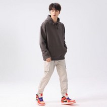 스노우 보드 톨티 후드 솔리드 컬러 스웨터 남성 올 매치 가을 겨울 플러스 벨벳 핑크 트렌드 커플 복장 봄 코트