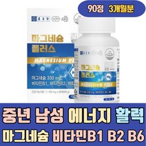 중년 남성 에너지 활력 산화 마그네슘 비타민B1 B2 B6 온가족 성장기 청소년 여성 남성 장년 중년 노인 실버 눈 눈밑 왼쪽눈 손 안면 얼굴 눈꺼풀 하루권장량 350 400