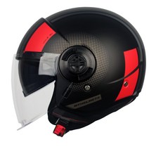 MT VIALE SV 오픈페이스 오토바이 헬멧 바이크 용품, 06.PHANTOM MATT RED