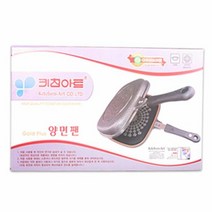 DMM 골드플러스패킹양면팬 세라믹 코팅 생선 구이 후라이팬, 단일사이즈