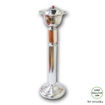 업소용 깔끔 세척편한 고급 하트 스탠드 재떨이, 중