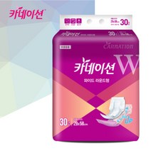 카네이션 와이드 라운드 패드 8팩(240매), 30개입, 8개