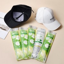 sh 모자 셔츠 목때 얼룩제거 클린 얼룩 땀 패드 10매입, 블랙, 1개