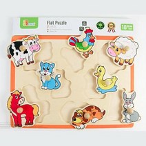 돌쟁이선물 12개월교구 원목그림퍼즐 원목퍼즐