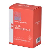 스킨 포유 저분자 먹는 어류 피쉬 콜라겐 펜타이드 가루 분말 스틱 3000mg 30포 이탈리아산 100% 피부 건강 관리 영양제 식약청 인정