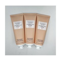 Victoria’s Secret 코코넛 & 장미 Calm Hand 크림 2.5 온스(1온스=약30g) 여행용 사이즈 Lot Of 3 New
