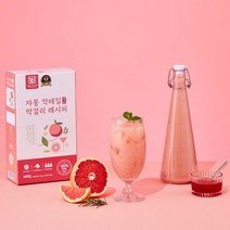 칵테일막걸리만들기 막걸리키트 하루완성 과일막걸리 3종, 칵테일 막걸리 자몽