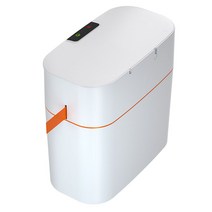 센서 전자동 휴지통 가정용 화장실 감응식 자동패킹, 12L-충전 모델 [자동포장 + 3모드 열기]