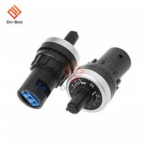 IOT 스마트홈 와이파이 무선 LA42DWQ-22 1K 22mm 직경 냄비 로터리 전위차계 변환기 거버너 인버터 저항 스, 02 20K