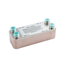 20 플레이트 열교환 기 Wort Chiller 스테인레스 스틸 및 구리 카운터 플로우 냉각기로 브레이징 Home Brew Beer Cooling Tools, 20접시_중국