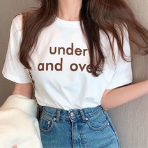 여자 면스판 이너룩 데일리 기본 반팔티 댄디가이