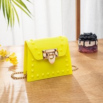 여성 가방 리프 체인 미니 젤리백 패션 프레시 홍바오 아웃백