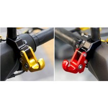 야마하 2022 NMAX155 바이커스 튜닝 봉지걸이 헬멧 고리 배달대행 필수품, Red - 레드, 봉지걸이 + 볼트