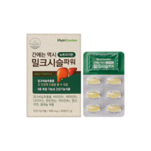 뉴트리가든 간기능개선제 밀크시슬 파워 영양제, 90정, 3개