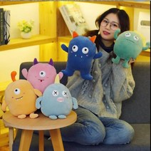 도깨비 인형 쿠션 베개 장식품, 1번+2번, 23CM