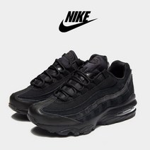나이키 에어 맥스 95 트리플 블랙 올블랙 올검 여성 운동화 GS 307565-055