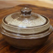 잘안식는 된장찌개 뚝배기 계란찜가마솥 2호 계란찜뚝배기 전골뚝배기 주방냄비 조리기구 냄비, 내열가마솥(2호)