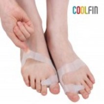 무지외반증 발가락 신발 실리콘 교정기 양말 의료기기 엄지 투명, 화이트