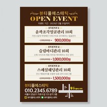 깔끔한 피부미용 피부과전단지 에스테틱 피부관리실전단지제작 전단지인쇄, A4 양면-4000매