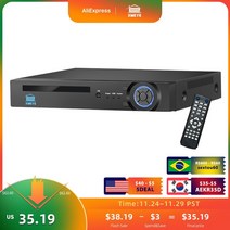 cctv녹화기 레코더 xmeye 9ch 16ch 4k nvr ip 카메라 cctv 등록 시스템 h.264 h.265 h.265+ 247 네트워크 비디오 녹화 인간의 얼굴, 없음, 16채널
