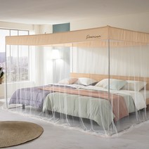 솔트 시그니처 사각 모기장 (스텐봉포함), 코랄피치