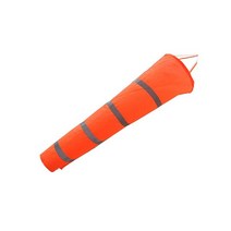 풍향계 바람자루 풍향기 바람측정 반사 Windsock 야외 Scratchproof Windproof 형광 Weathervane 바람 베인, 01 주황색_01 60cm