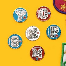 이니셜 볼마크 필드 홀인원 소품 골프 햇클립 기념품 골린이 골프 햇클립 자석클립 그린마크아이템, S4-10(P)