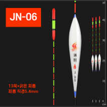 JN 굵은 찌톱 주간찌 민물찌 내림찌 낚시찌 중층 시인성, JN006, #2