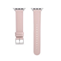 로이드 [애플워치 호환 38 40mm] 핑크 실버커넥터 가죽 스트랩 LL2S21300PSP, 대표이미지