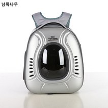고양이 백팩 백팩 가방 펫 외출가방 대용량 도매 펫백팩 스페이스 펫백, 글래스 실버 RF8601