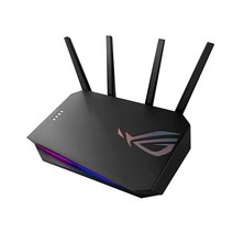 ASUS 로그 스트릭스 AX5400 Wi-Fi 6 게이밍 라우터 전용 포트/인스턴트 가드/적응형 QoS/포트 포워딩/아우라 RGB/Ai메시 호환 GS-AX5400 에이수스, Router_AX5400 Gundam Edition