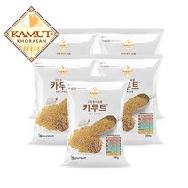 카무트 고대곡물 이집트 호라산밀, 5개, 500g
